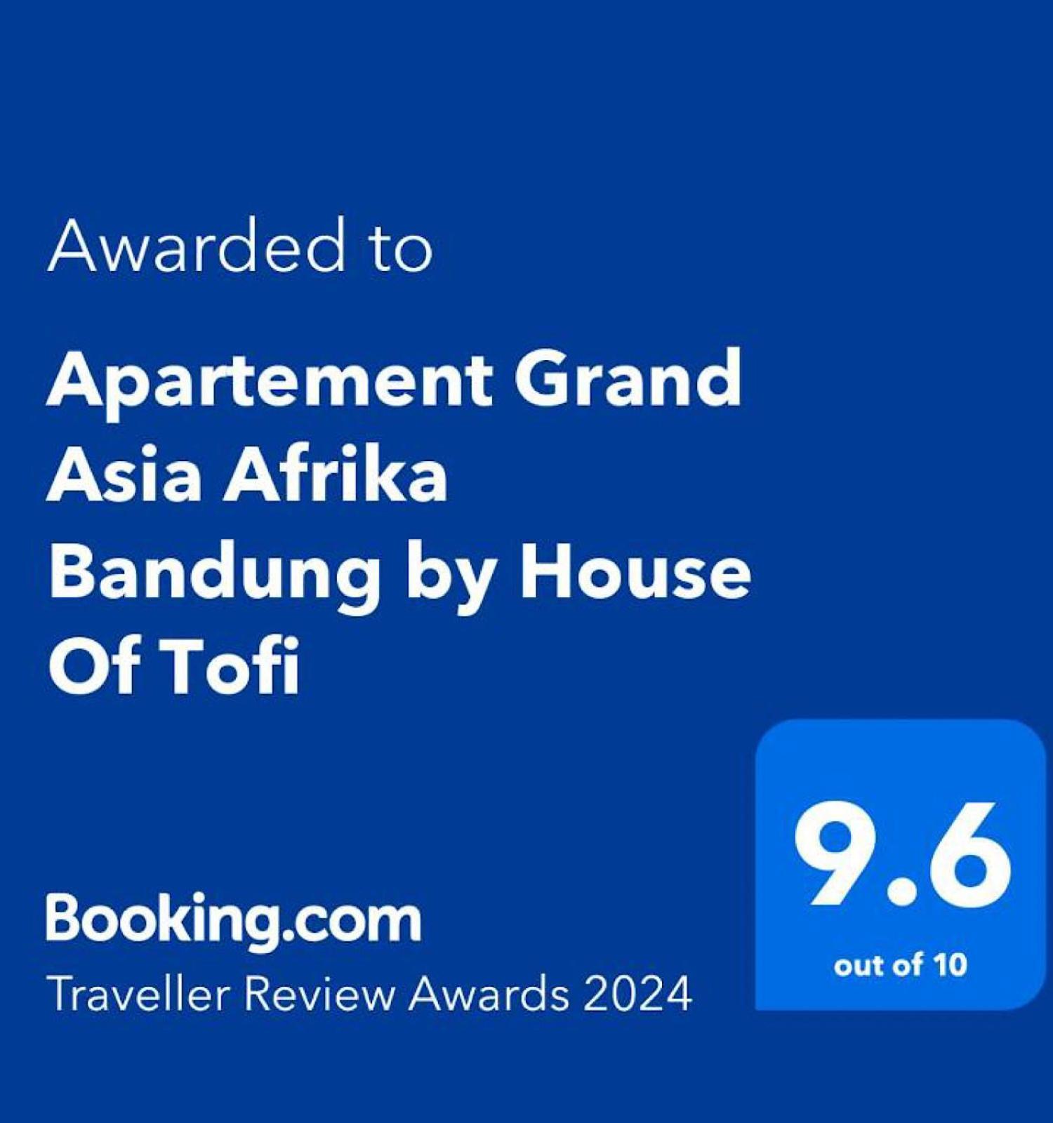 Apartement Grand Asia Afrika Bandung House Of Tofi Buitenkant foto